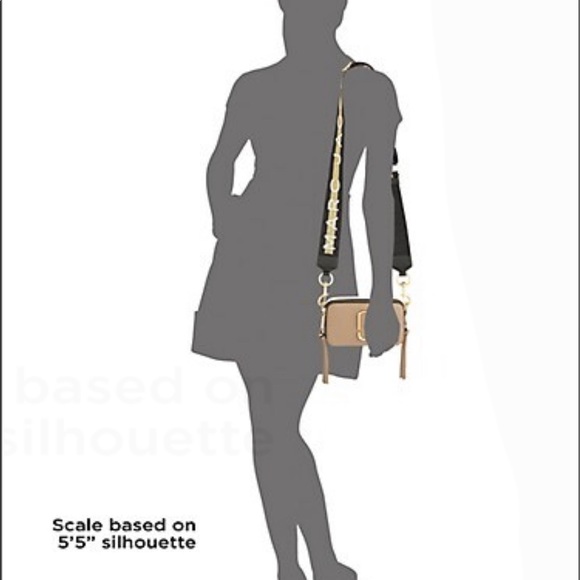 Marc Jacobs Snapshot Small Bag Taupe & White - Picture 10 of 13